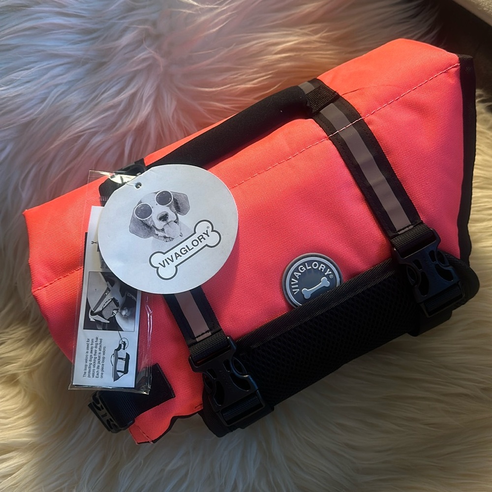 SALE!! Life jacket Dog water rescue vest life preserver.